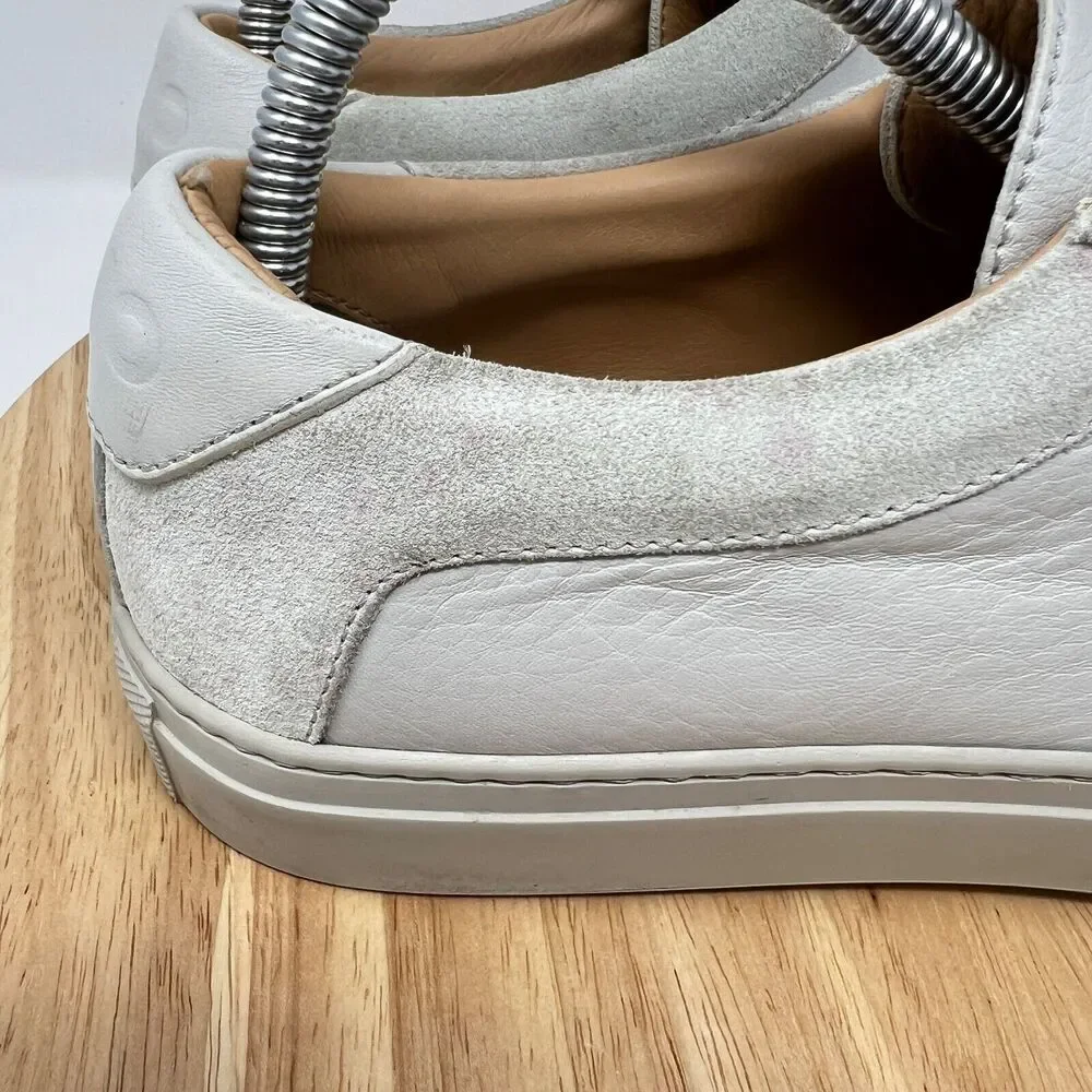 KOIO Capri Gray Italian Low Top Italian Sneaker Size EUR 38 US 8
